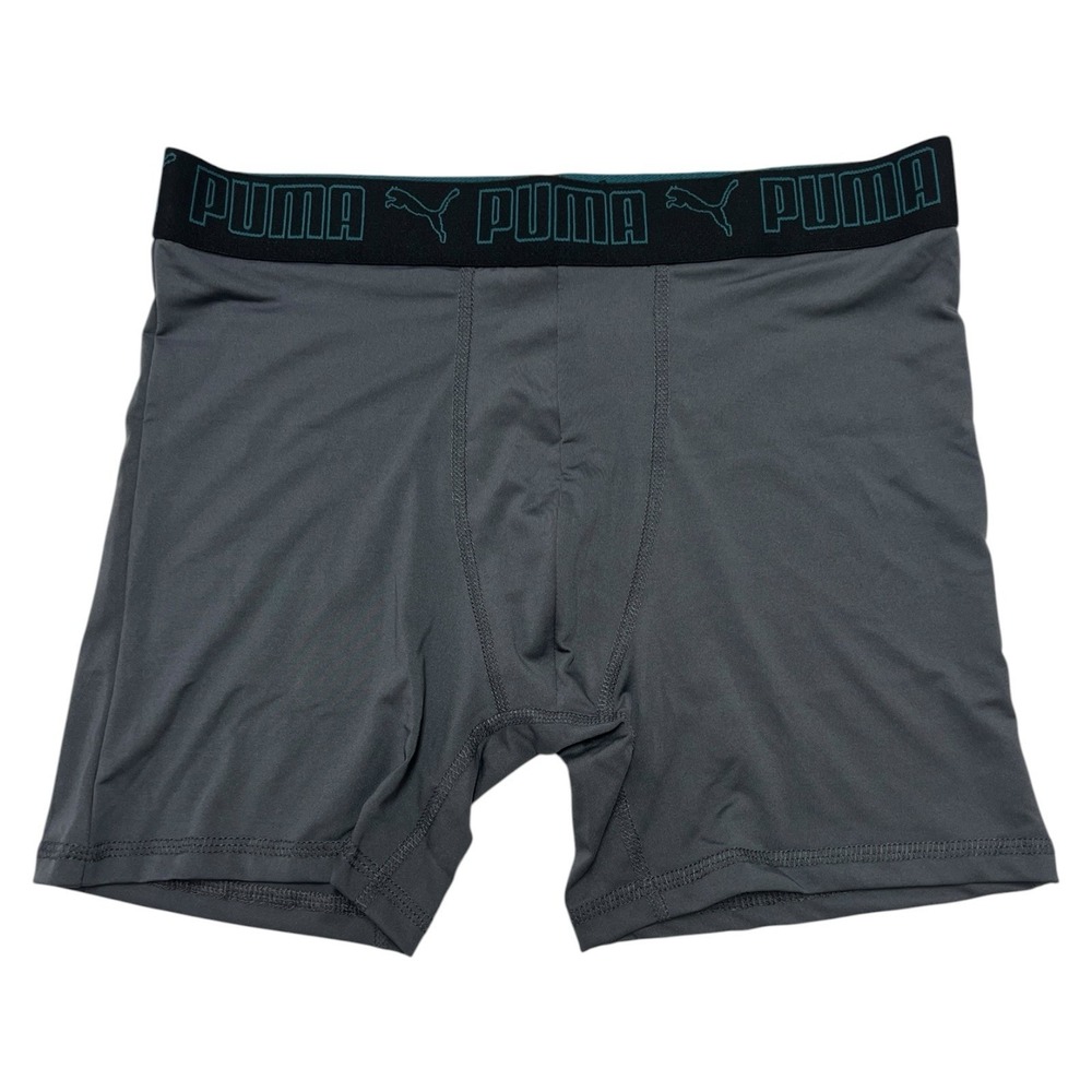 PUMA Men's Boxer Briefs 4-Pack Athletic Fit Stretch Cooling Underwear Size S - Picture 3 of 7